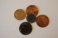 Diverses monedes